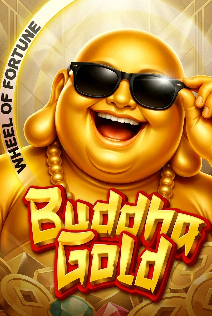 Buddha gold wheel of fortune