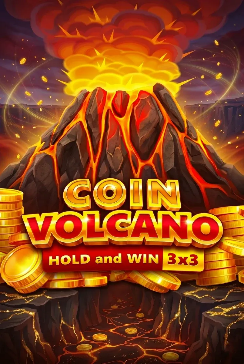 Coin volcano hold and win 3x3